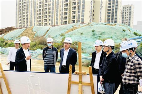 黄国杰到冶建广东公司项目调研指导